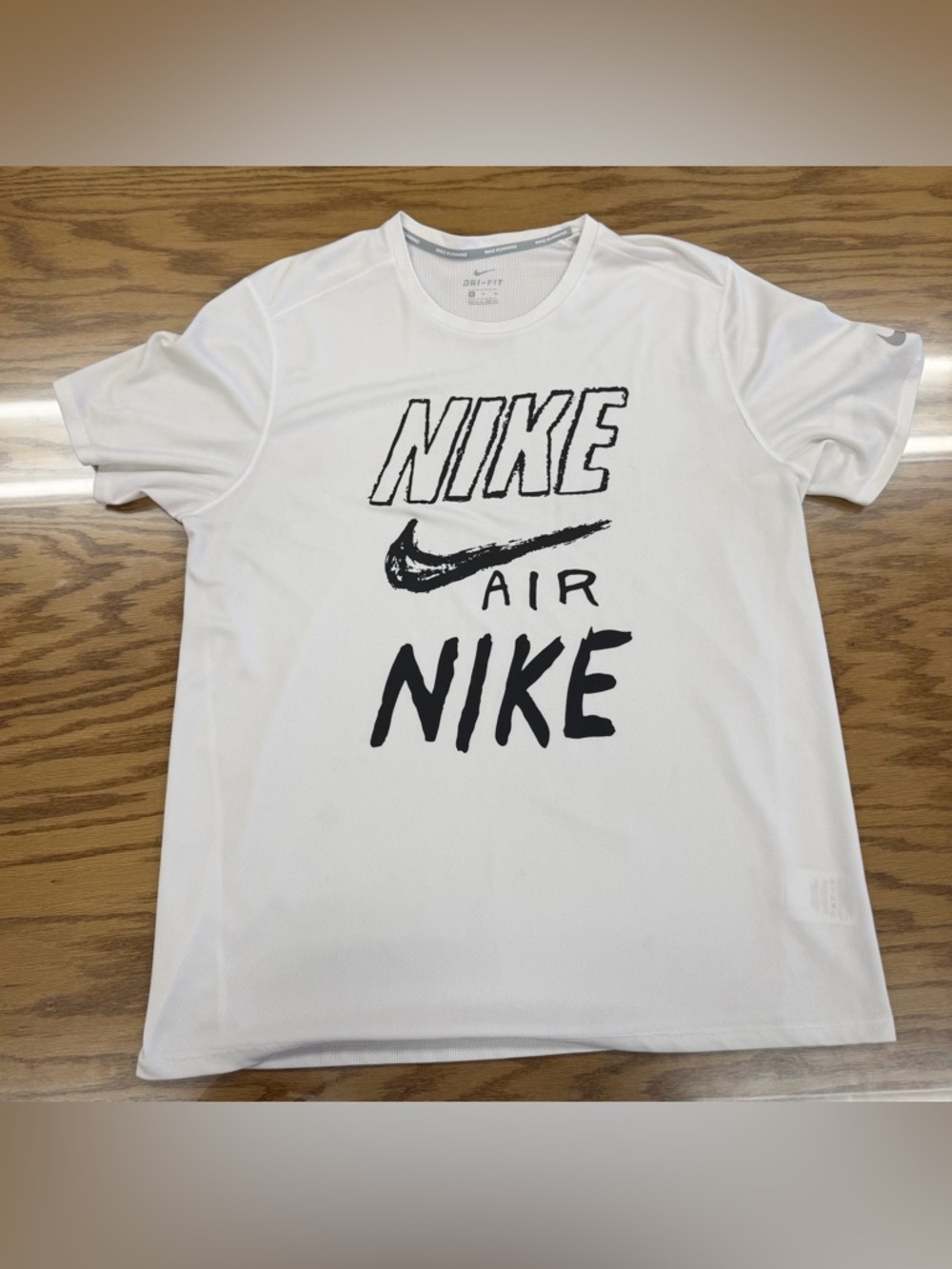 Nike Breathe Run Top Short Sleeve GX Running Shirt Dri-Fit Mesh - XL - 22 x 29